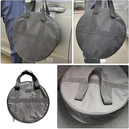 Miniatura 3 de Large Capacity Tool Organizer Bag Portable Storage for Automotive Repair with Handle Lightweight Multi-purpose Handheld Cable and Tool Storage Pouch