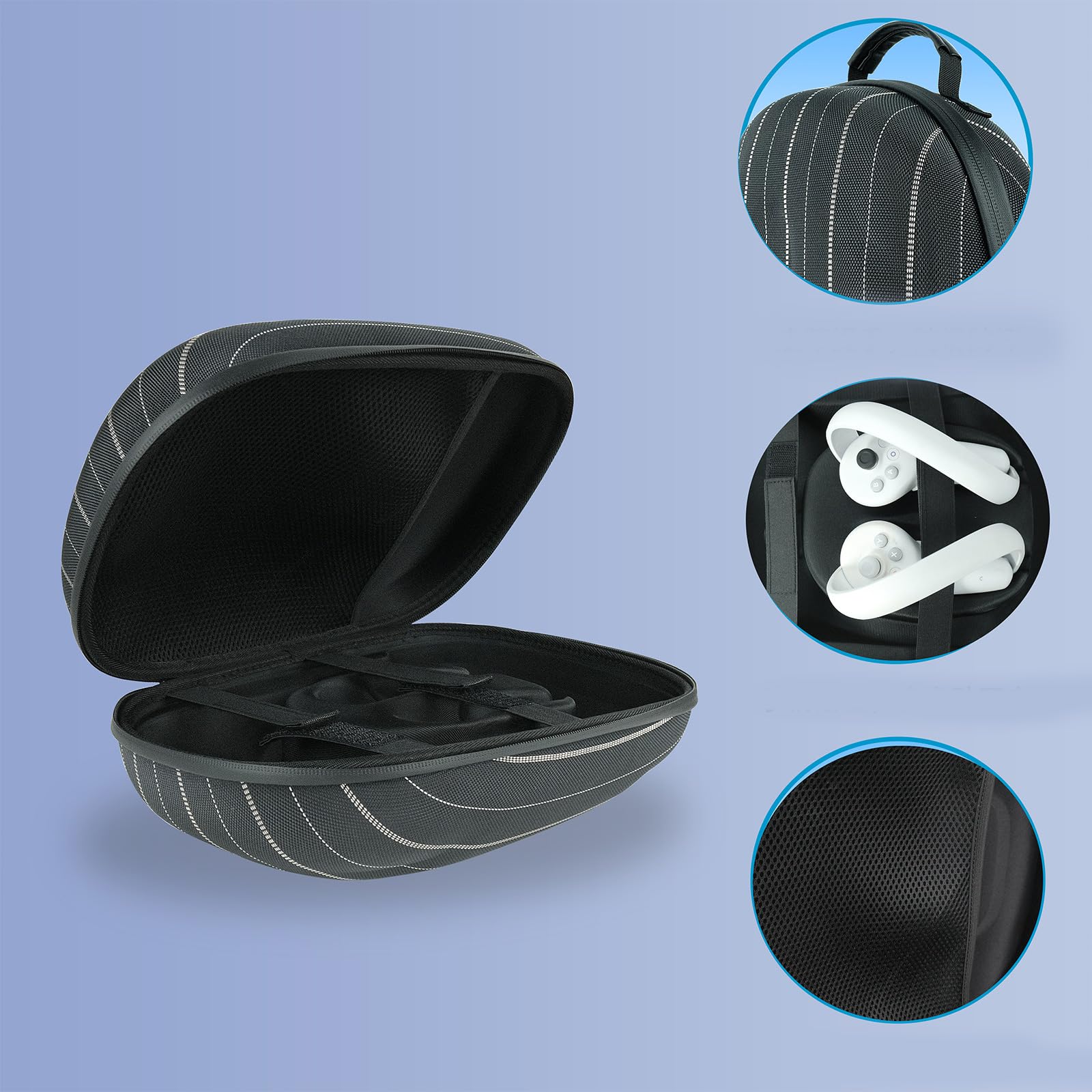 Custodia per cuffie da viaggio per 4/4Pro, custodia rigida protettiva portatile rigida