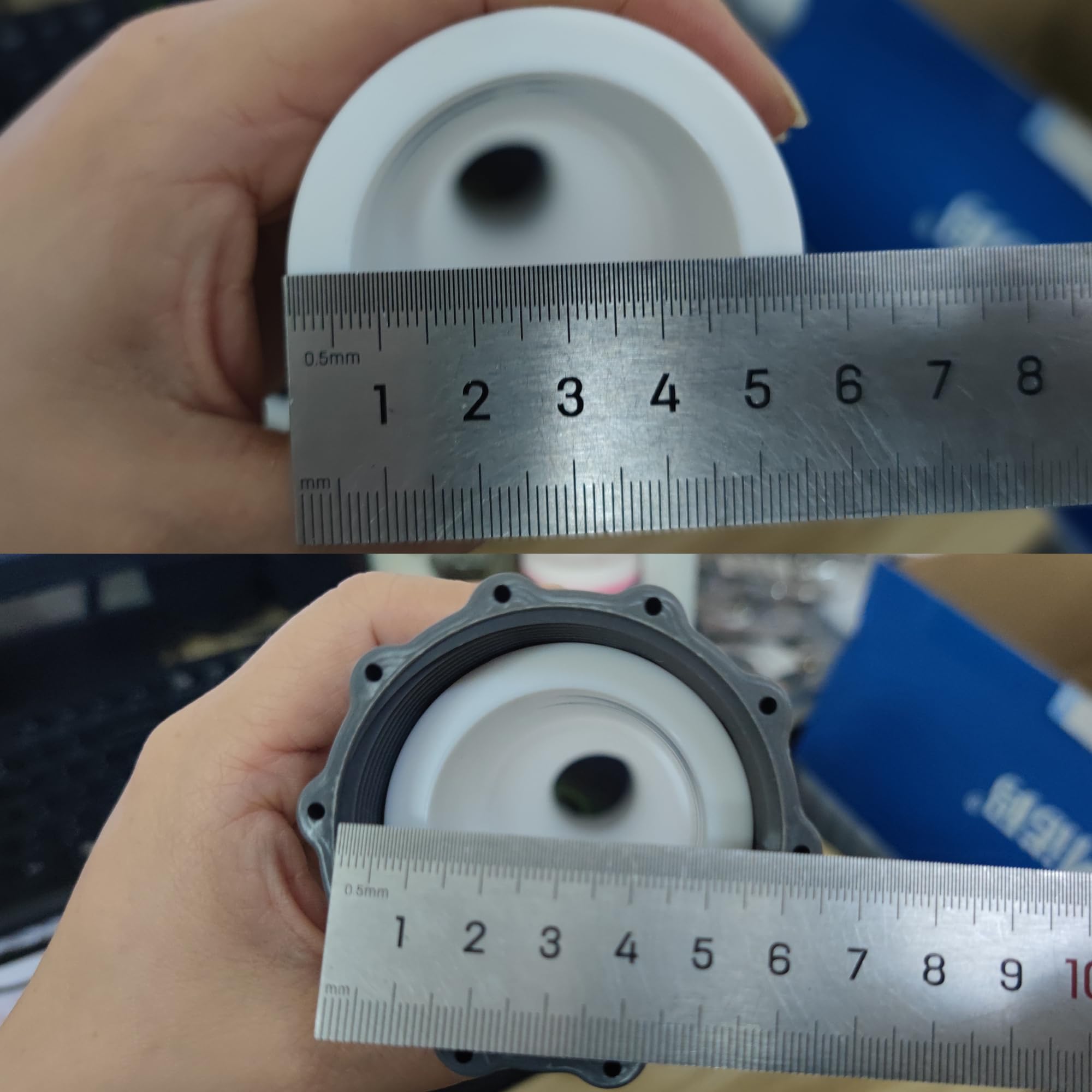 Wąż basenowy, 2 sztuki, 40 cm, uniwersalny wąż zastępczy, wielokrotnego użytku, pompa filtrująca do basenu, kolor biały