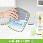 UPTRUST Stainless Steel Food Storage Containers | Leak Proof & Airtight Lids | Set of 9 Containers, Dishwasher & Freezer Safe