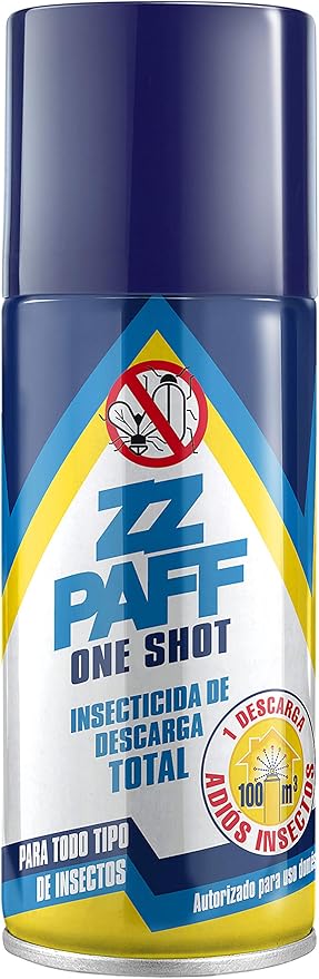 ZZ PAFF One Shot Aerosol Insecticida de Descarga Total con Piretrinas Naturales 150 ml