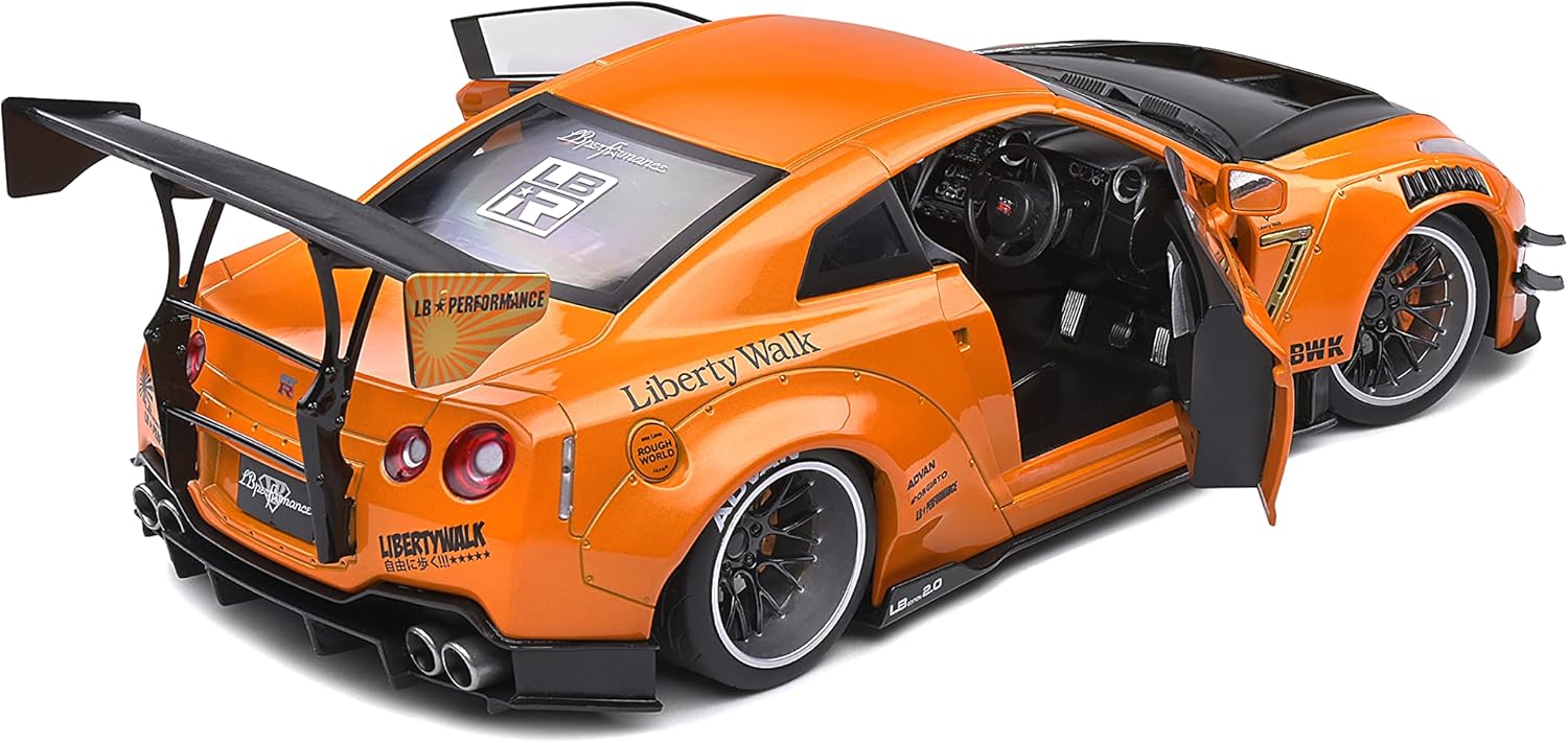 Solido S1805803 1:18 Nissan GTR35 LB Work Type2-O, Multicolored : Arts, Crafts & Sewing