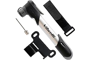 Mini Bike Pump - Presta & Schrader Valve Road & MTB Bicycle Pump