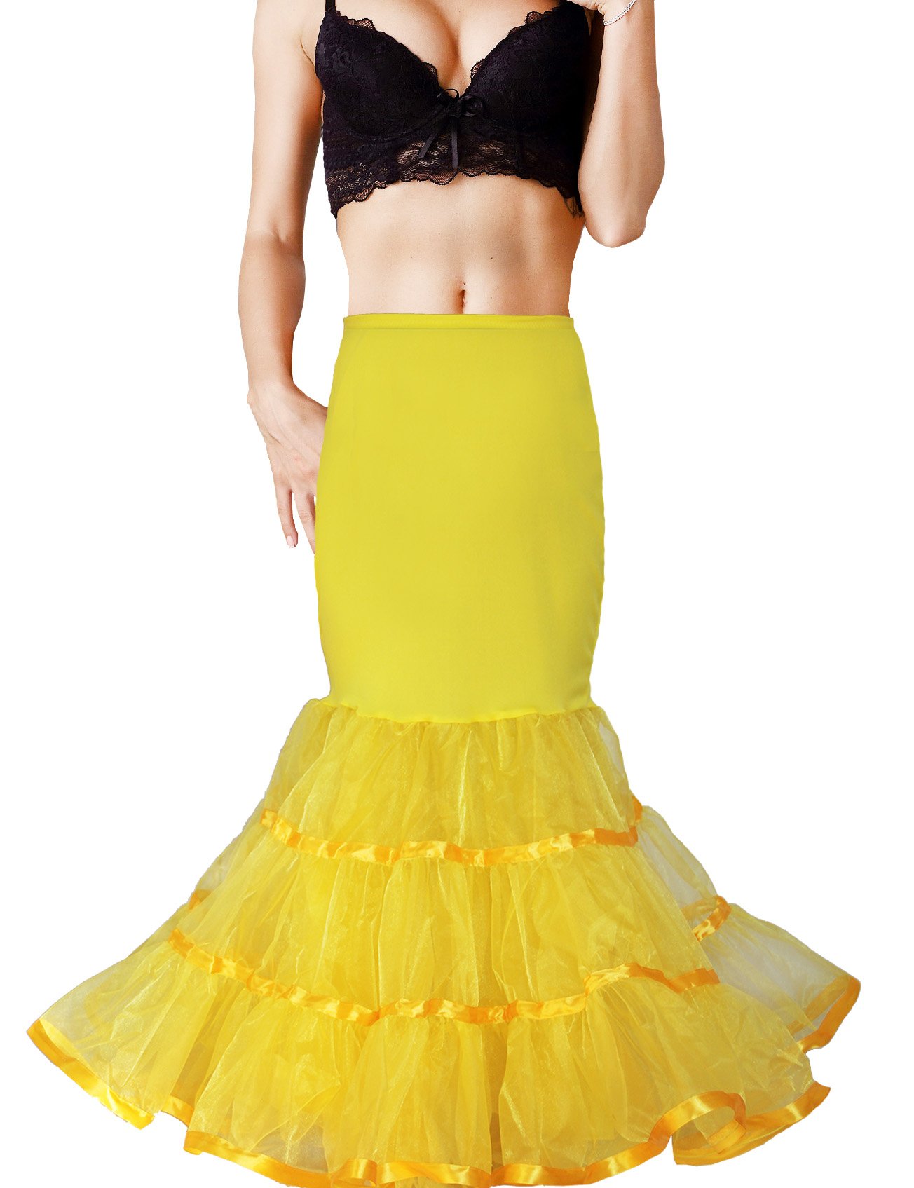 Shimalywomen Mermaid Petticoat Fishtail Underskirt Trumpet Crinoline For Mermaid  Dress | Desertcart Montenegro