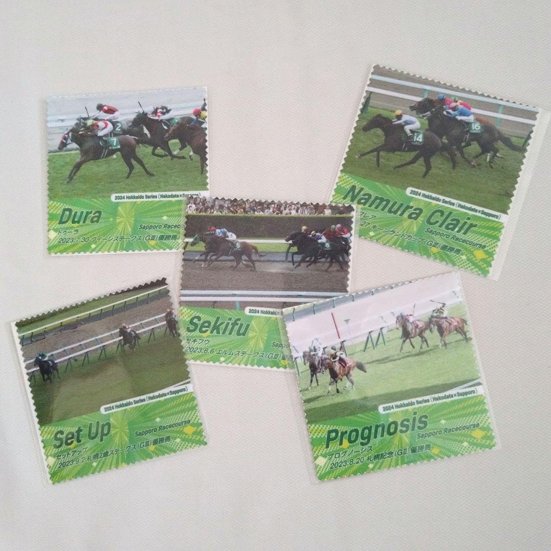 JRA 函館競馬場 マイクロファイバークロスセット