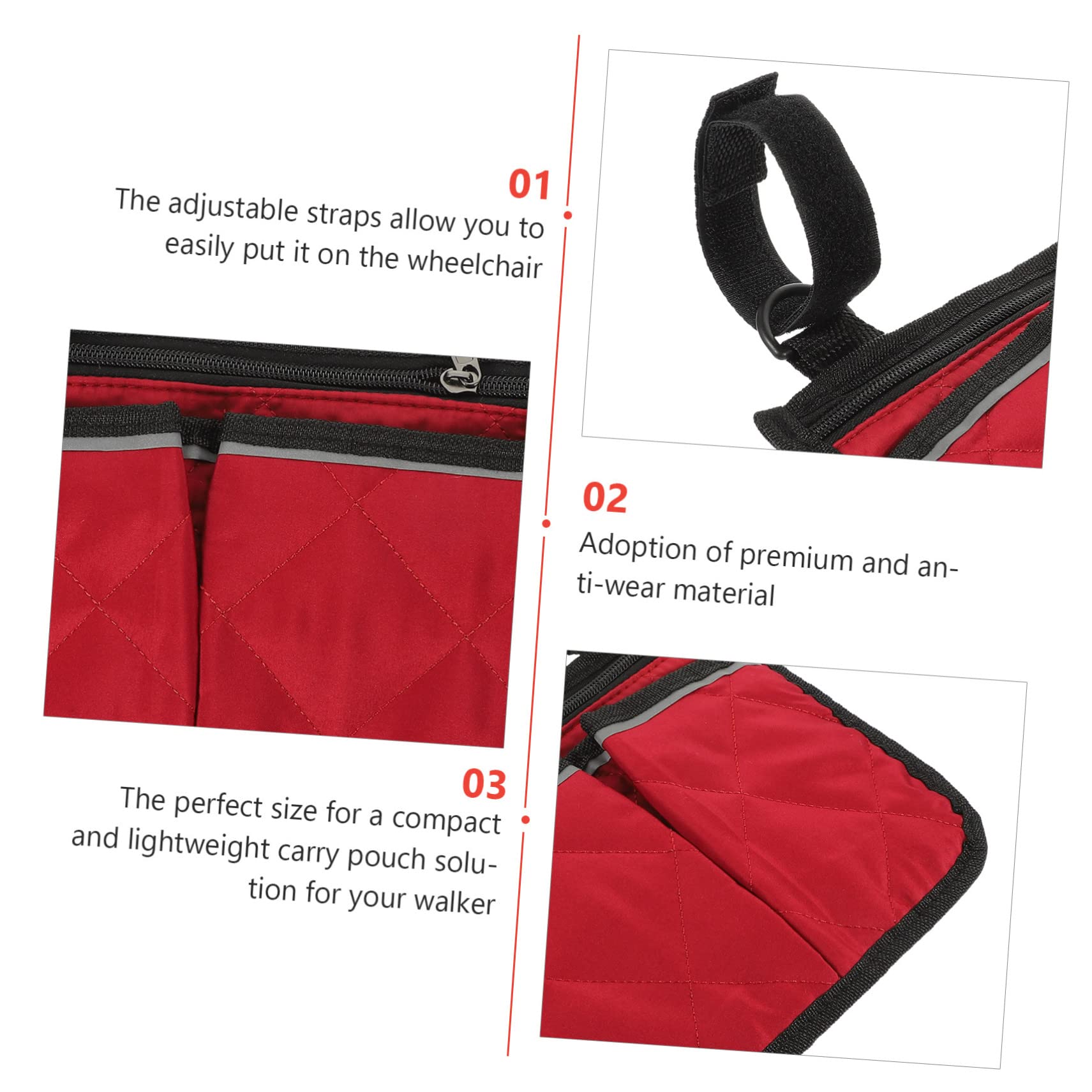 LALAFINA 3pezzi Laterale Per Carrozzine e Passeggini Multi- e Resistente Organizer Per Quotidiani Colore