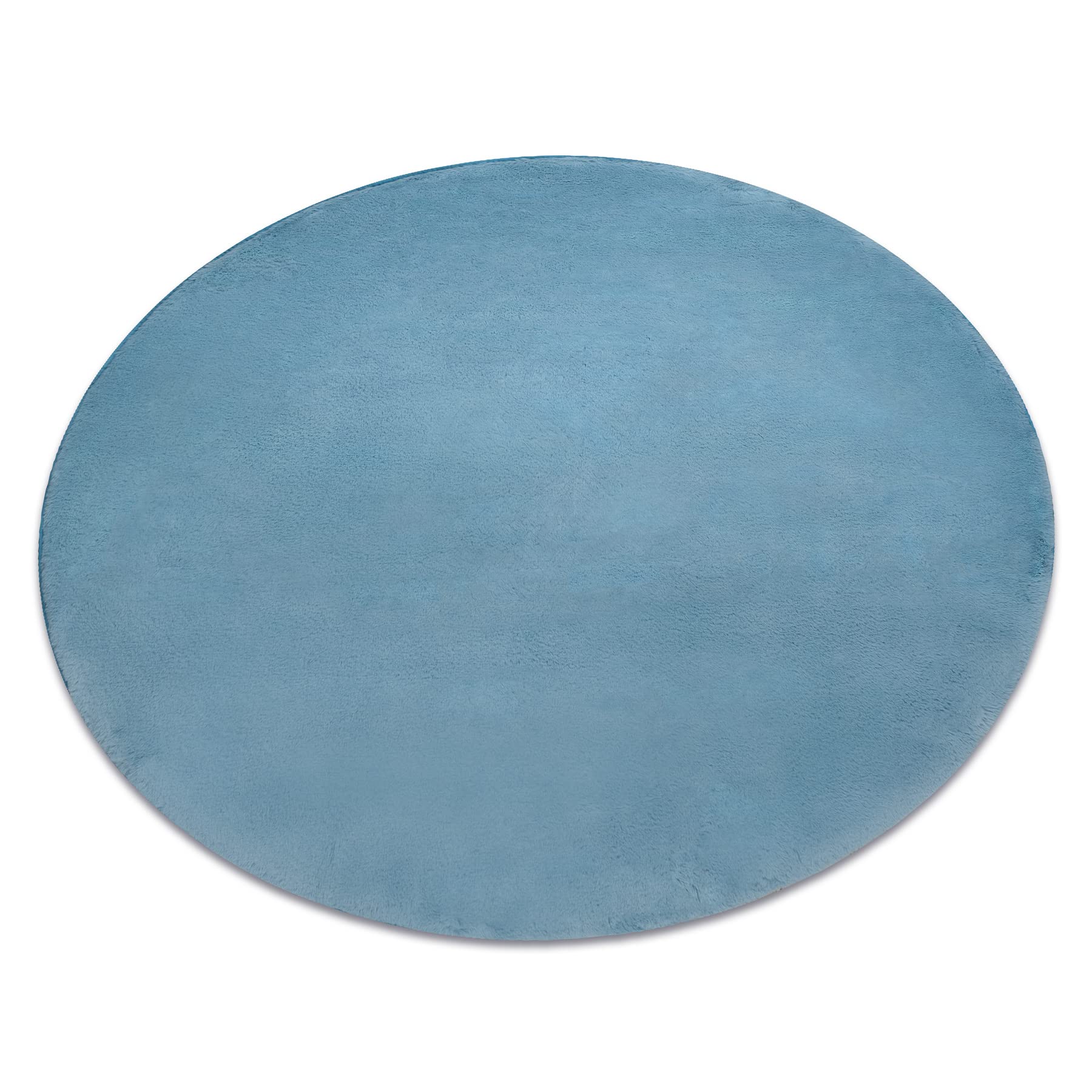 Tapis de salon shaggy bleu rugsX crée un coin jeu enfant cosy