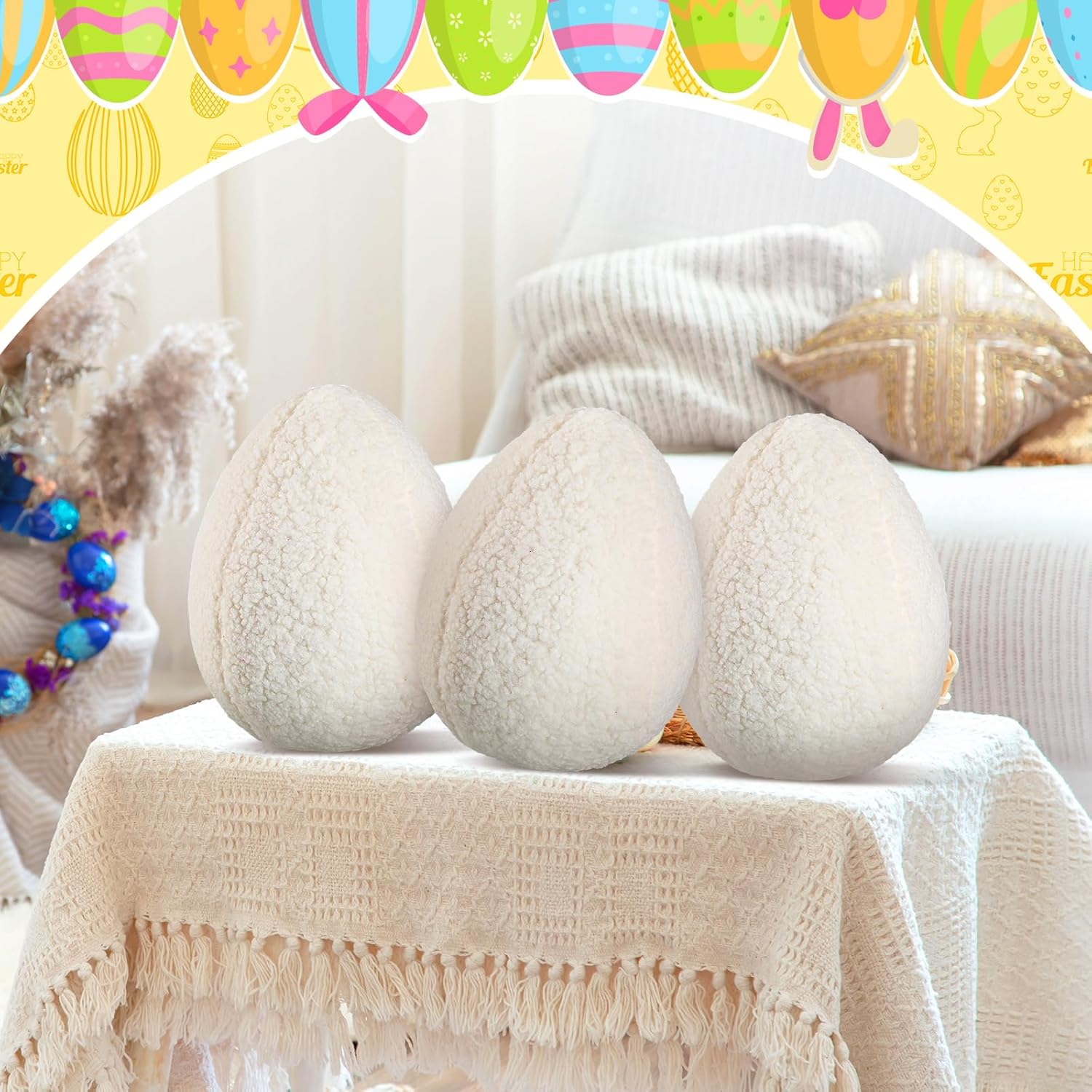 抱き枕 MOGU モグ 気持ちいい抱きまくら 全10色 洗える カバー 付 日本製 妊婦 マタニティ 妊娠中 クッション ビーズクッション ごろ寝 枕  まくら 抱枕 快眠 快眠グッズ 寝具 日用品 雑貨 ギフト プレゼント mogu 兵庫県 兵庫 - 兵庫県加西市｜ふるさとチョイス ... 2ピース イースター枕 卵の詰め物 抱きしめる 卵 抱きしめる 枕 装飾 イースター 誕生日 寝室 ソファ カウチ ギフト用品