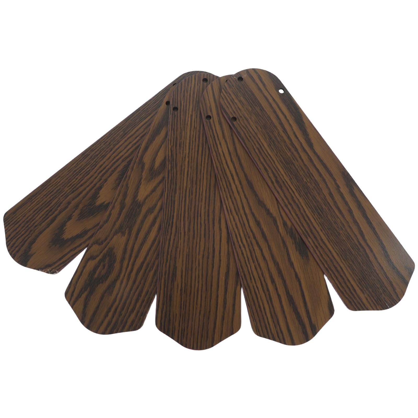 Ciieeo Aspas para ventilador de techo 5 piezas madera 42x12 cm estilo contemporáneo con función de reemplazo sencillo para patio y exteriores