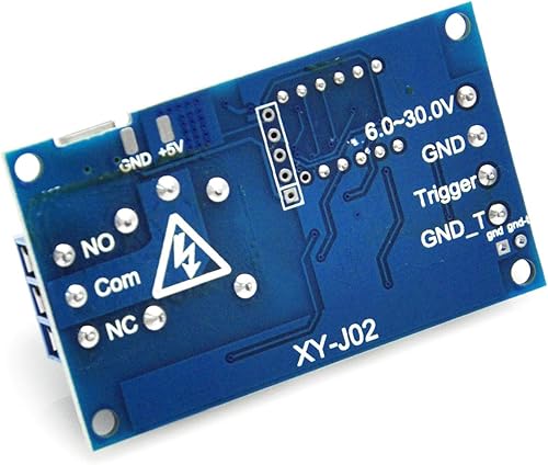 Miniatura 4 de Gikfun DV 6V  30 V Multifunción Disparador de tiempo de retardo Módulo de Control Temporizador Relé Dígito Pantalla LED Micro USB 5V para Arduino
