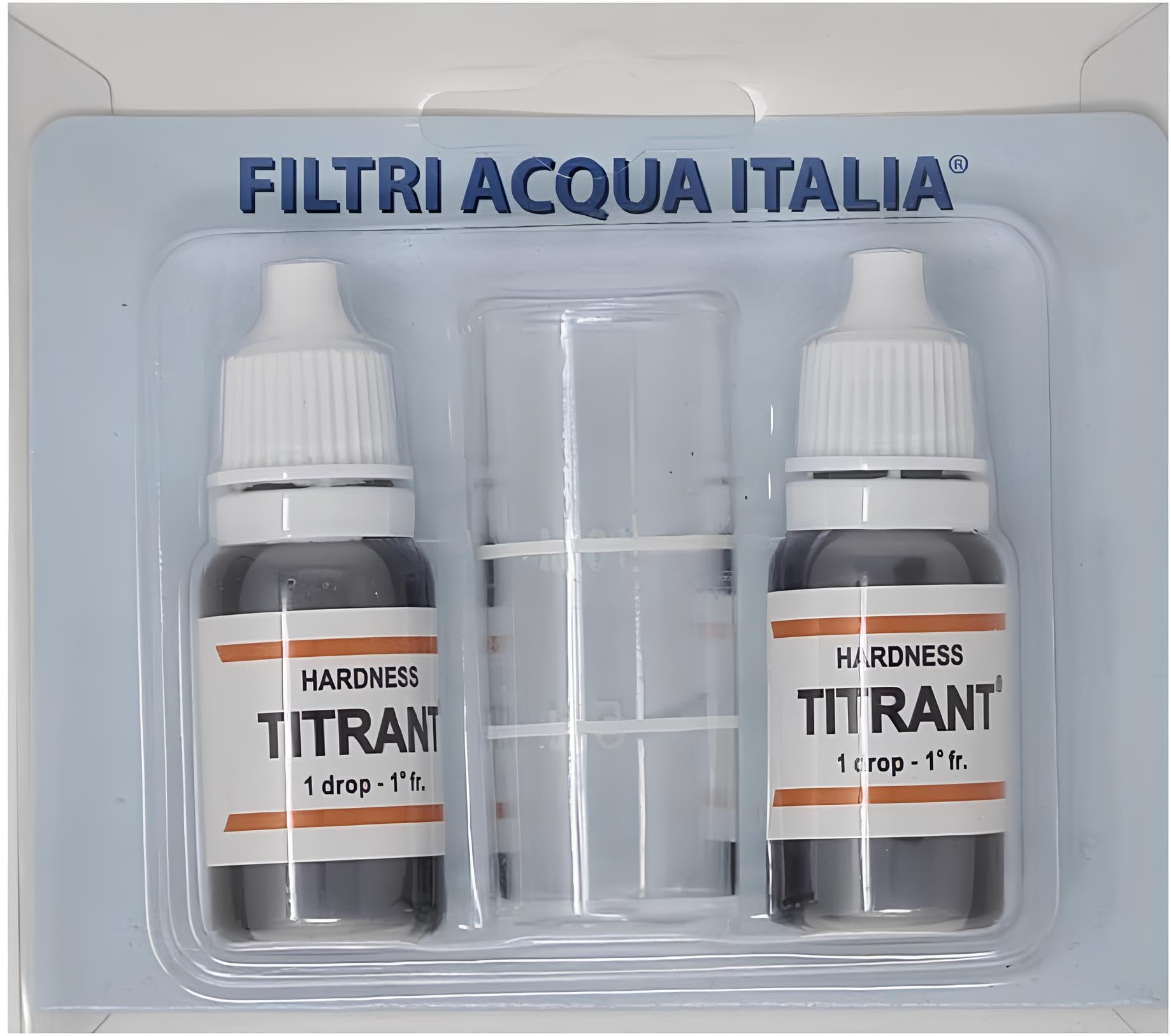 Titrant Kit Analisi Durezza Acqua Gradi Francesi 2 Pezzi