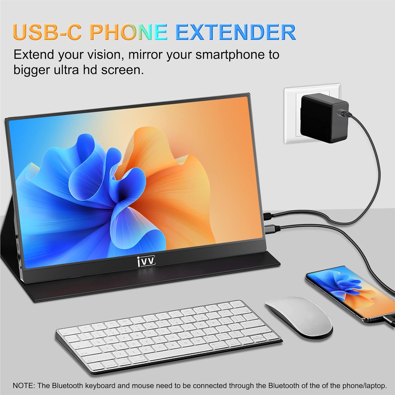 Monitor Portatile 4K, 15,6 Pollici, Schermo Portatile, 3840x2160 UHD, IPS con Mini-HDMI, Type-C, USB-C, OTG, Doppio Altoparlante Integrato per Laptop, PC, Mac, PS4, PS5, Xbox, Telefono Monitor Portatile 4K, 15,6 Pollici, Schermo Portatile, 3840x2160 UHD, IPS con Mini-HDMI, Type-C, USB-C, OTG, Doppio Altoparlante Integrato per Laptop, PC, Mac, PS4, PS5, Xbox, Telefono