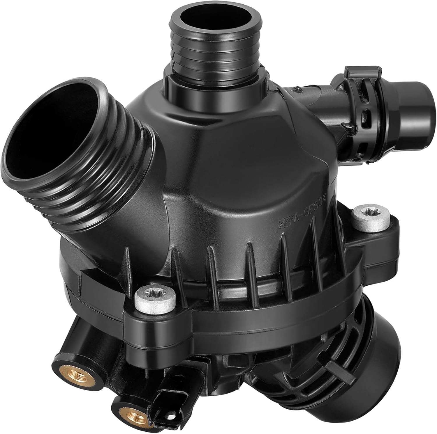 BDFHYK 902-816 Engine Coolant Thermostat Housing Assembly Compatible with BMW 1 Series M 125i 128i 323i 325xi 330xi 335i 525xi 528i xDrive 530xi 535i xDrive X1 X3 Z4 2.5L 3.0L Replace 34246 85957