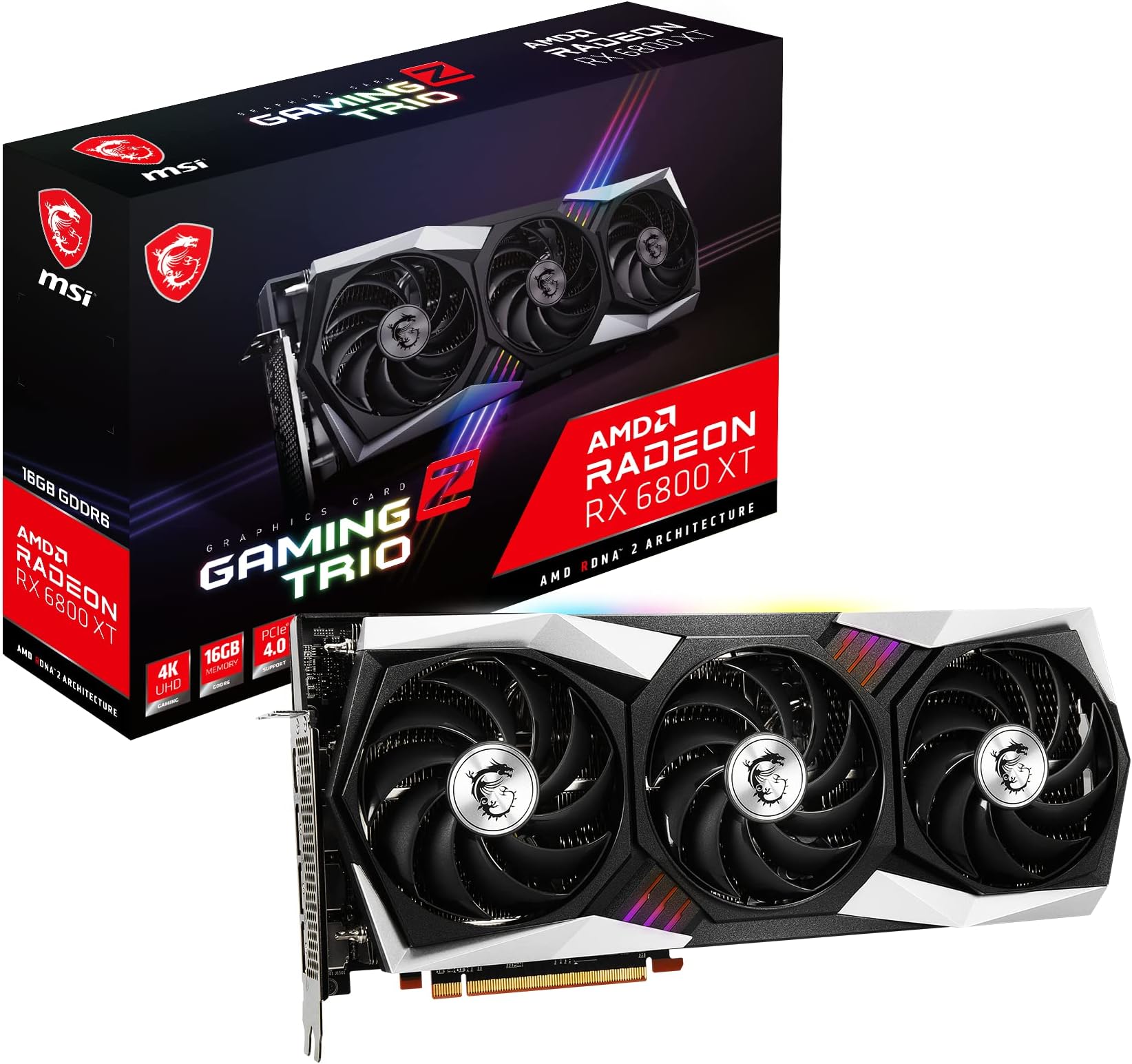 Amazon.com: MSI Gaming AMD Radeon RX 6600 8GB GDDR6 128-bit HDMI/DP ...