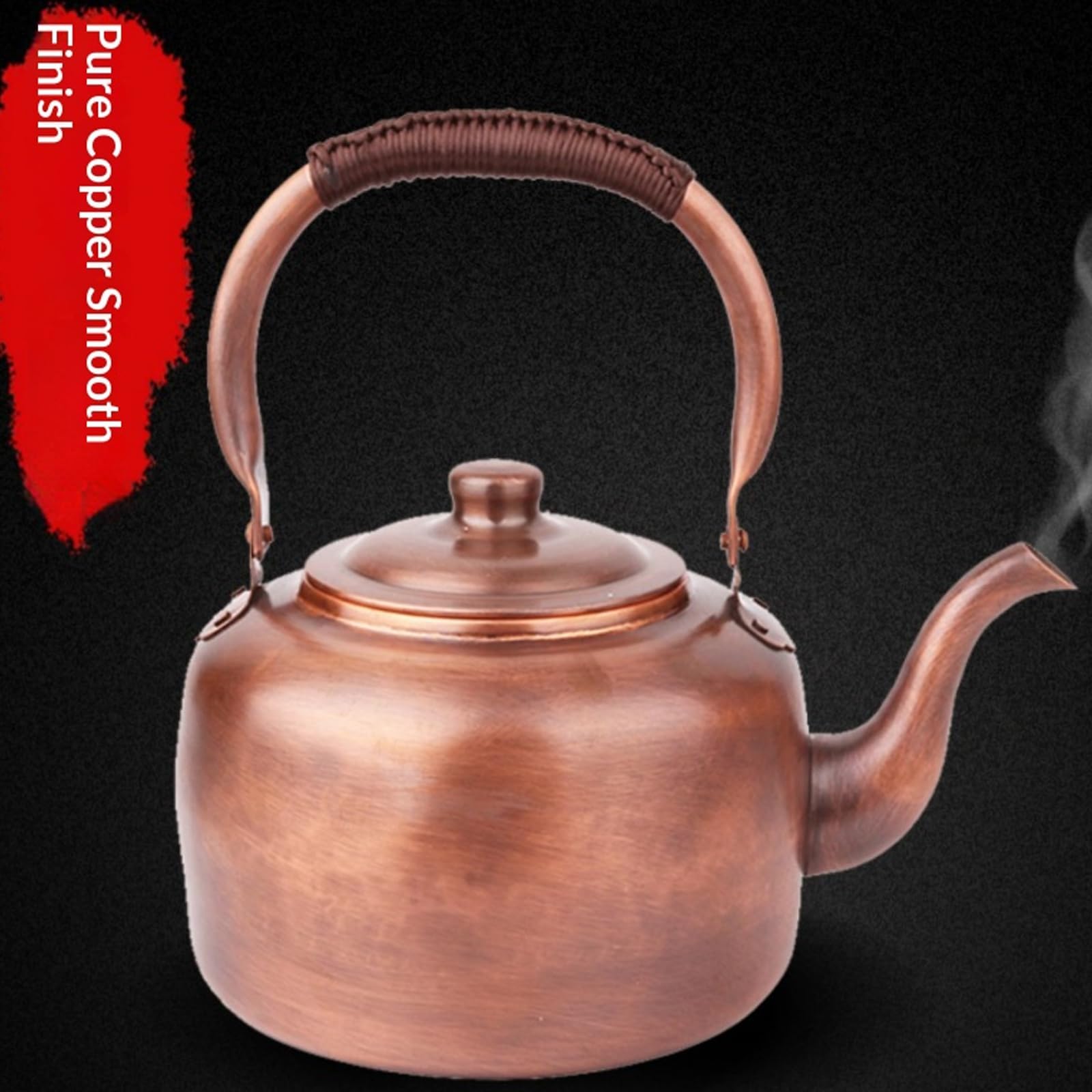 Czajnik do herbaty z płytą kuchenną do wrzącej wody, gwizdający czajniczek z głośnym sygnałem dźwiękowym, ergonomiczny uchwyt, kompatybilny z kuchenką elektryczną indukcyjną gazową