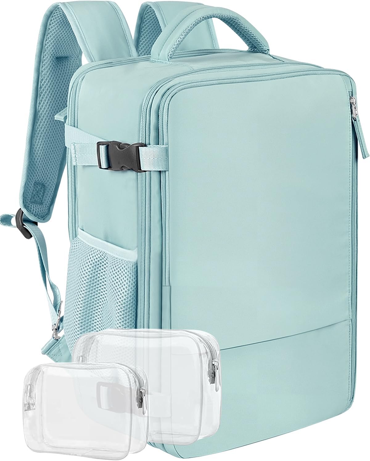 Snoffic Personal Item Travel Backpack Airline Approved, 17