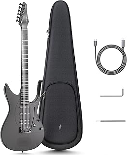 Enya Inspire 39インチ スマートエレキギター 【アンプ内蔵の15Wスピーカー】 カーボンファイバー軽量ボディ 20種類音色・Bluetooth接続 初心者セット ギグバッグ・調整工具・充電ケーブル付属【2年保証】