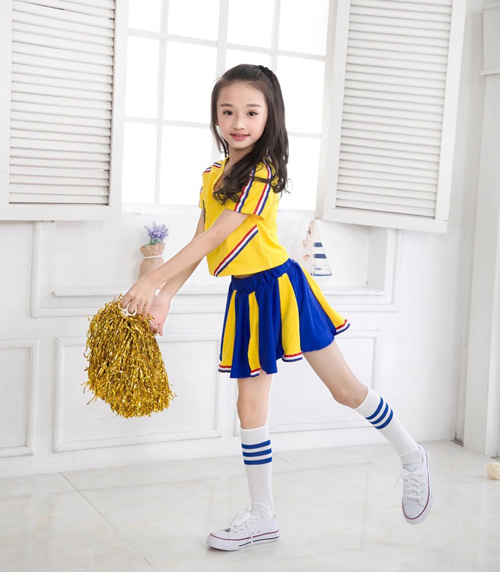 Amazon.co.jp: Grepeace キッズダンス衣装 男の子 女の子 チアガール