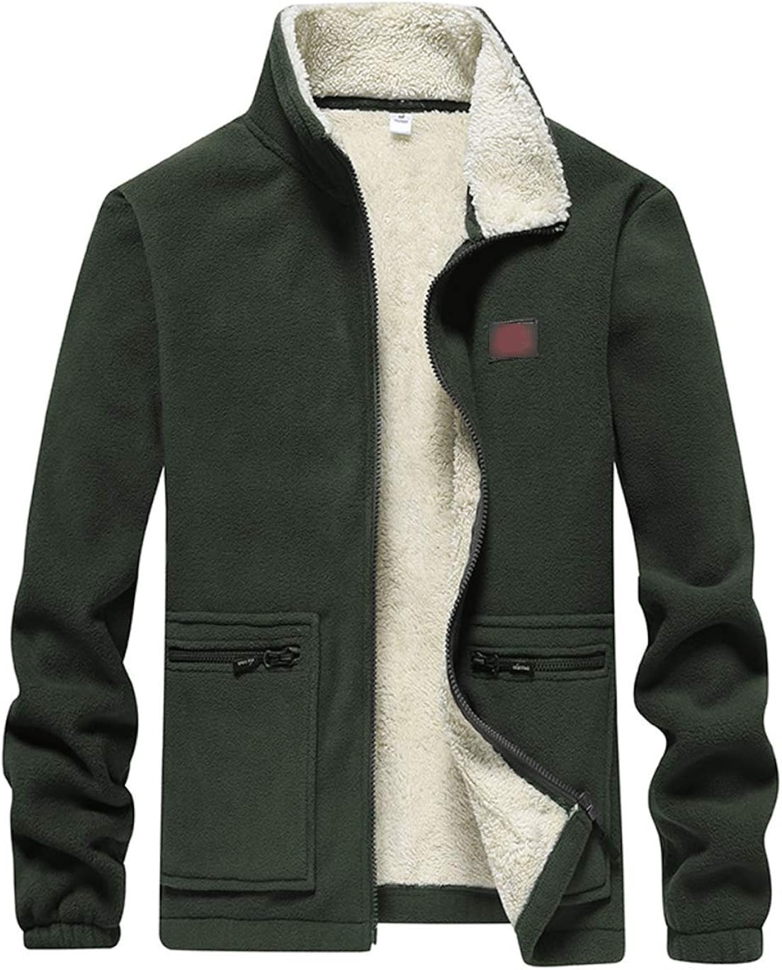 Mens zip up jacket with collar Clearance