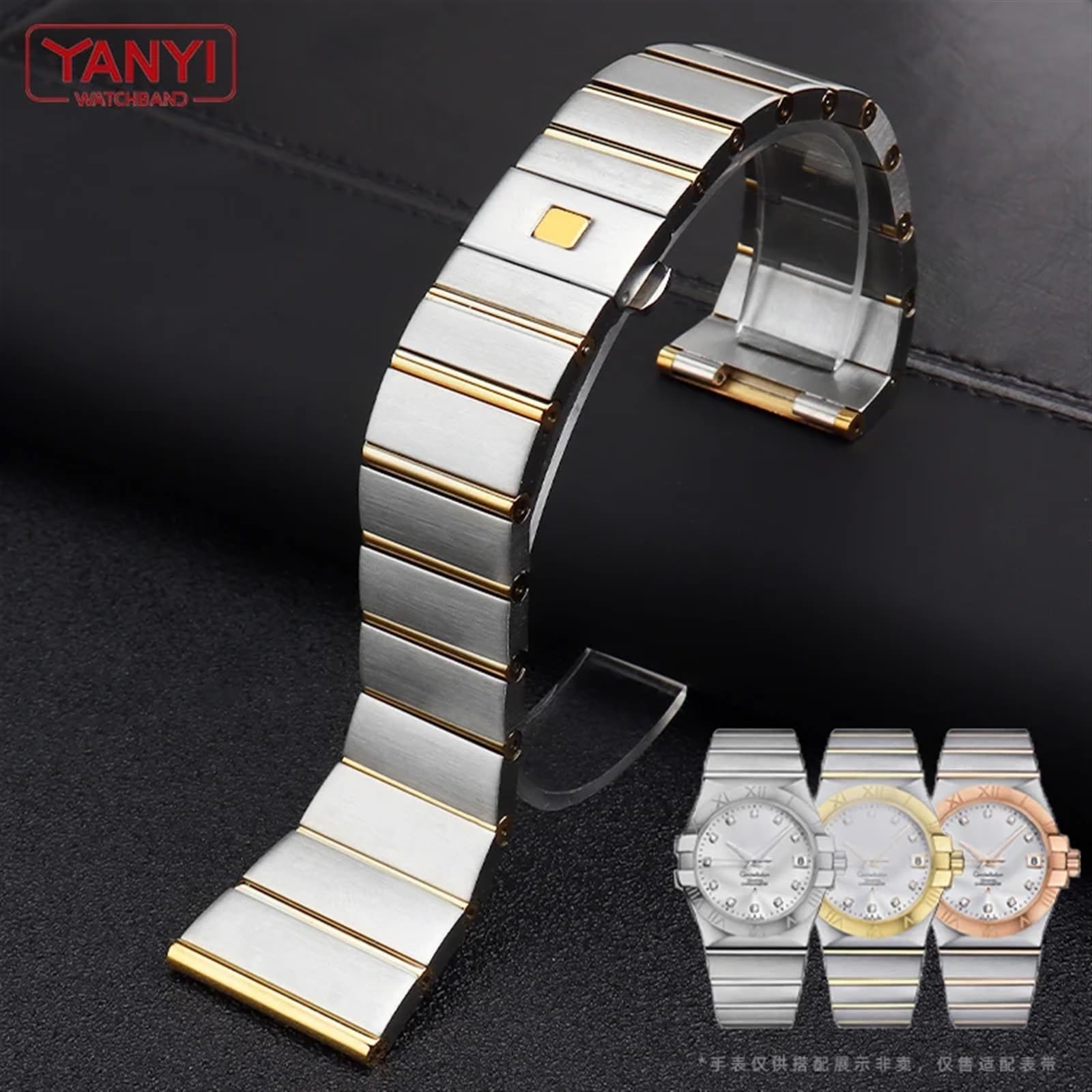 Cinturino In Acciaio Inox Per Omega Cinturino Per Orologio 15mm 17mm 18mm 23mm 25mm Cinturino In Metallo Solido Cinturino In Acciaio