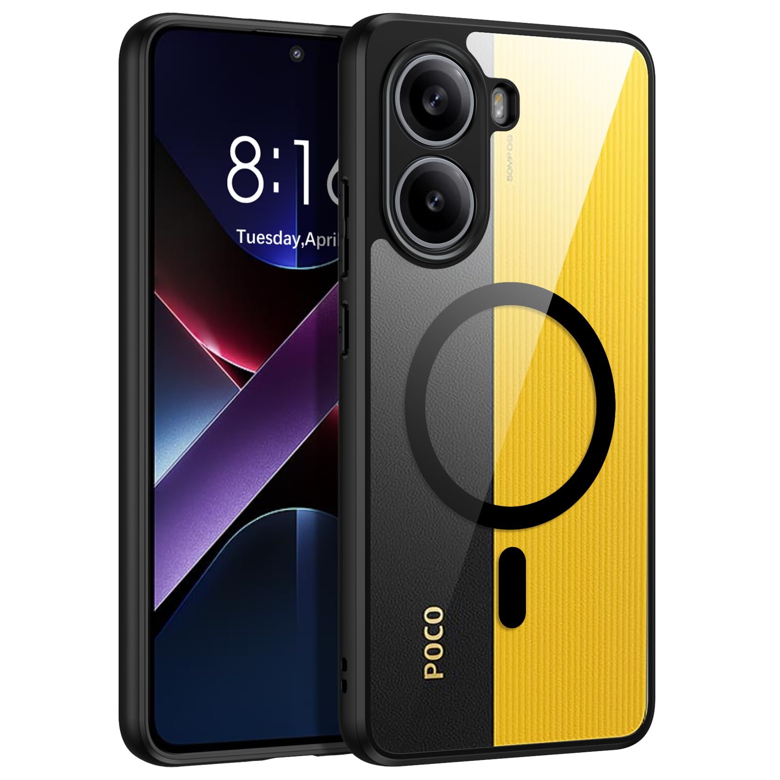 Xiaomi Poco X7 Pro Smartphone 12+256GB - Écran AMOLED 1.5K Jaune