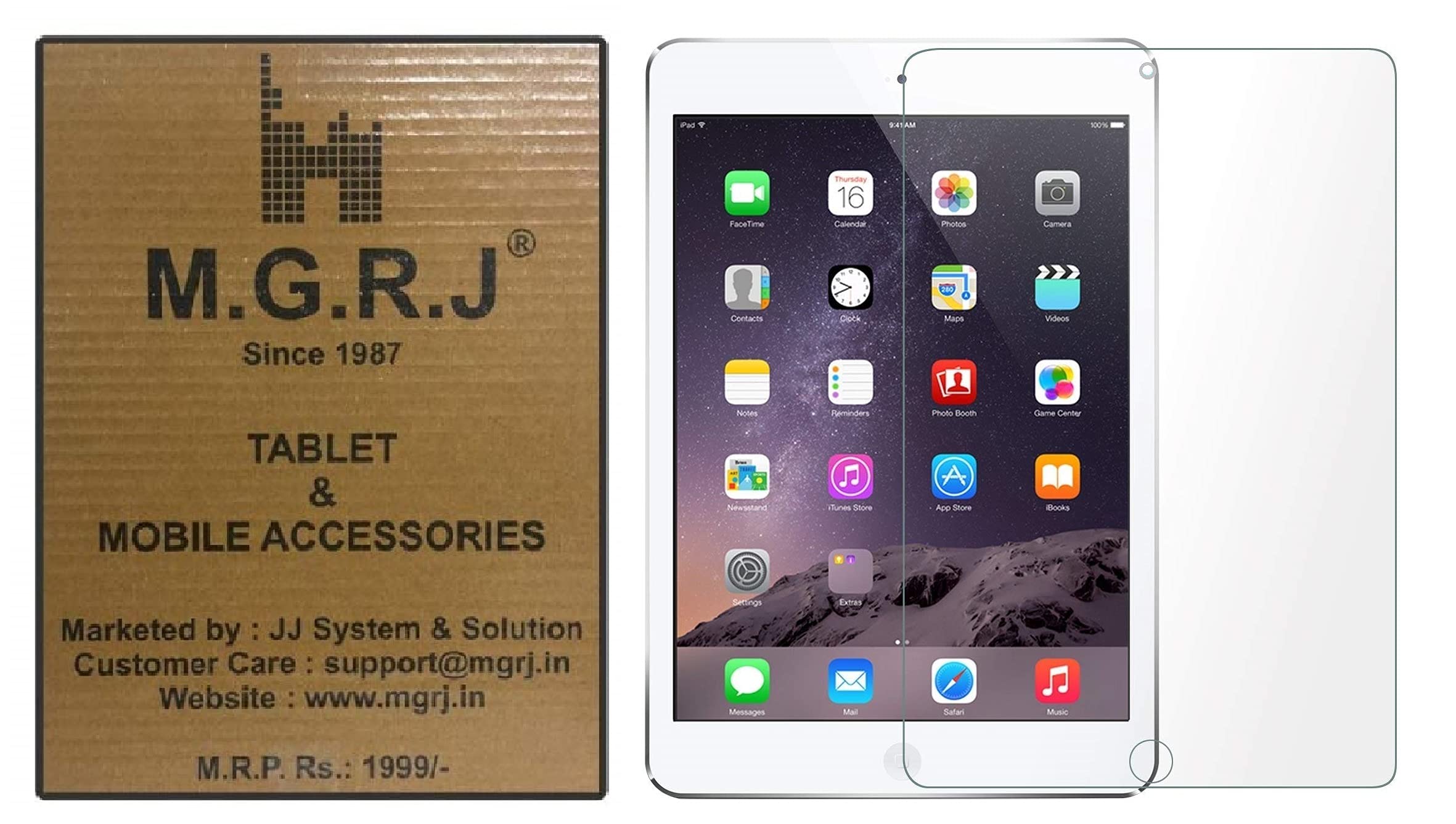 M.G.R.J® Tempered Glass Screen Protector Compatible for iPad 2018 & 2017 9.7" / iPad Pro 9.7 Inch/iPad Air 2 / iPad Air Compatible with Pencil (B07QXSVGHV) Amazon Price History, Amazon Price Tracker