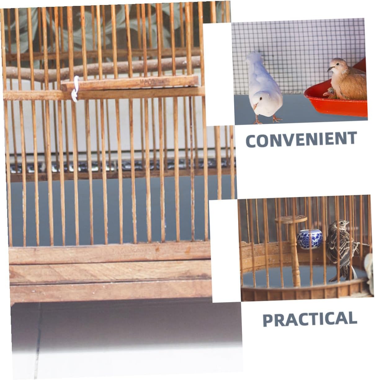 5pcs Bird Cage Sandpaper Sheets 28x23cm Replaceable Gravel Liner Paper for Parrot Claw Grinding Pet Cage Mat Accessory Style
