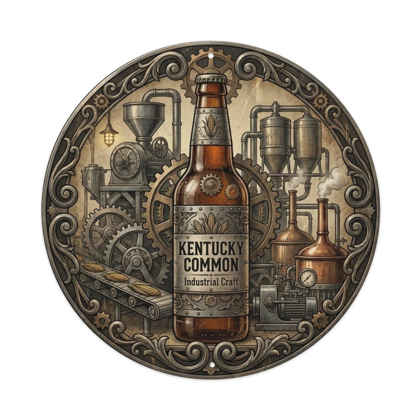 Kentucky Common Beer Brew House American Classic Sour Metal Tin Sign