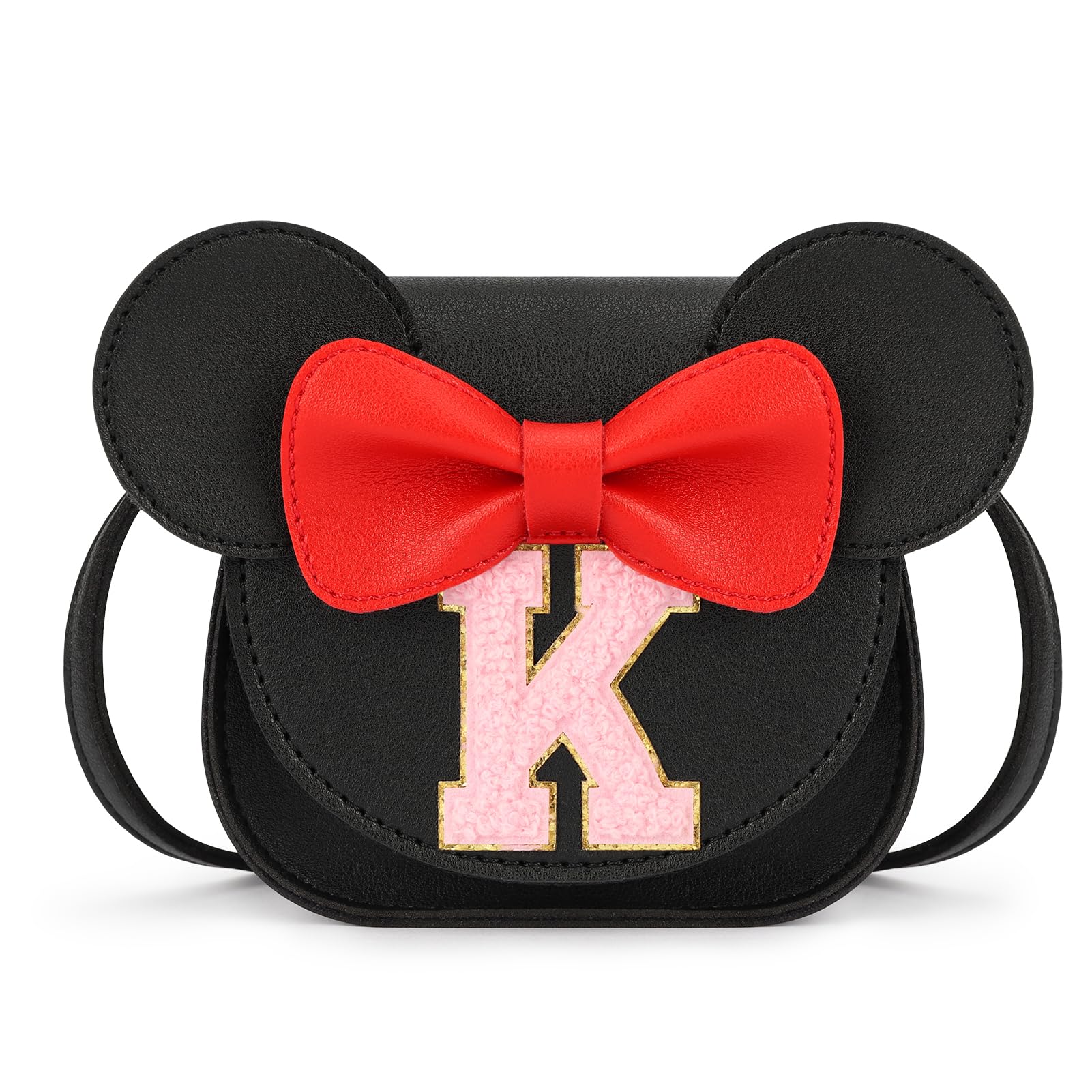 mibasiesToddler Purse Girl Gifts: Birthday Gifts for Girls 3-8 - Little Kids Gifts Mini Mouse Ears Bow Purse