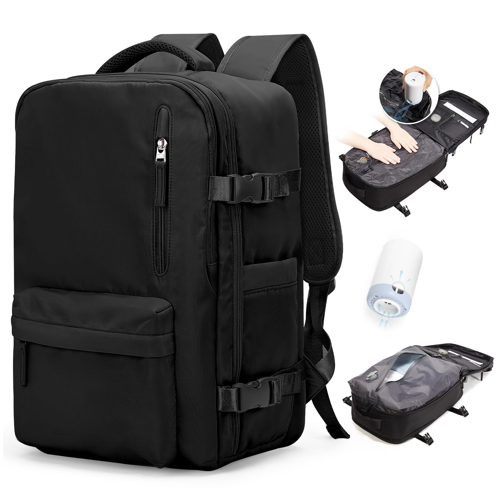 Borse da Cabina per Ryanair 40x20x25 Bagaglio a Mano Zaino Borsa Zaino da Viaggio, Zaino da trekking,da uomo, zaino casual per laptop da 14 pollici per scuola con porta di USB