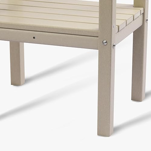 Vista 328 de WestinTrends Dylan Adirondack - Mesa auxiliar redonda para exteriores, color negro