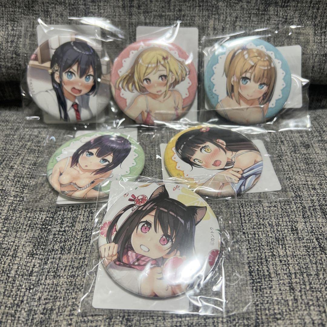 Amazon | カントク DMMスクラッチ 56㎜ 缶バッジ 全6種