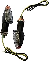 Vista 3 de 2 luces intermitentes LED negras compatibles con KTM 640 LC4 Supermoto 2000