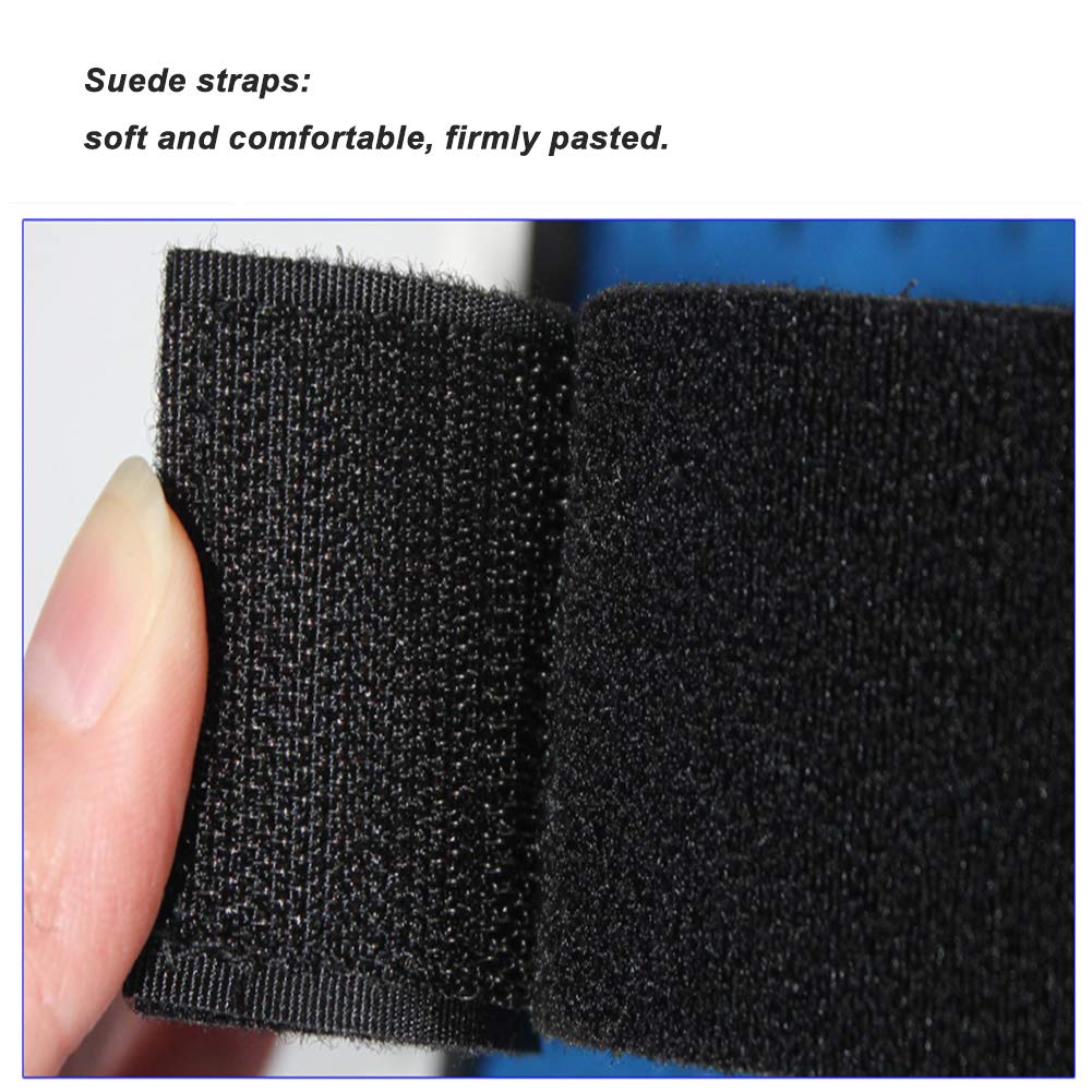 Tutore Ortopedico per Ginocchio con Cerniera, Tutore per Ginocchio con Cerniera, Ortesi di Supporto per Ginocchio Regolabile, Include Piede Sinistro E Destro per Traumi,Hinged Knee Brace