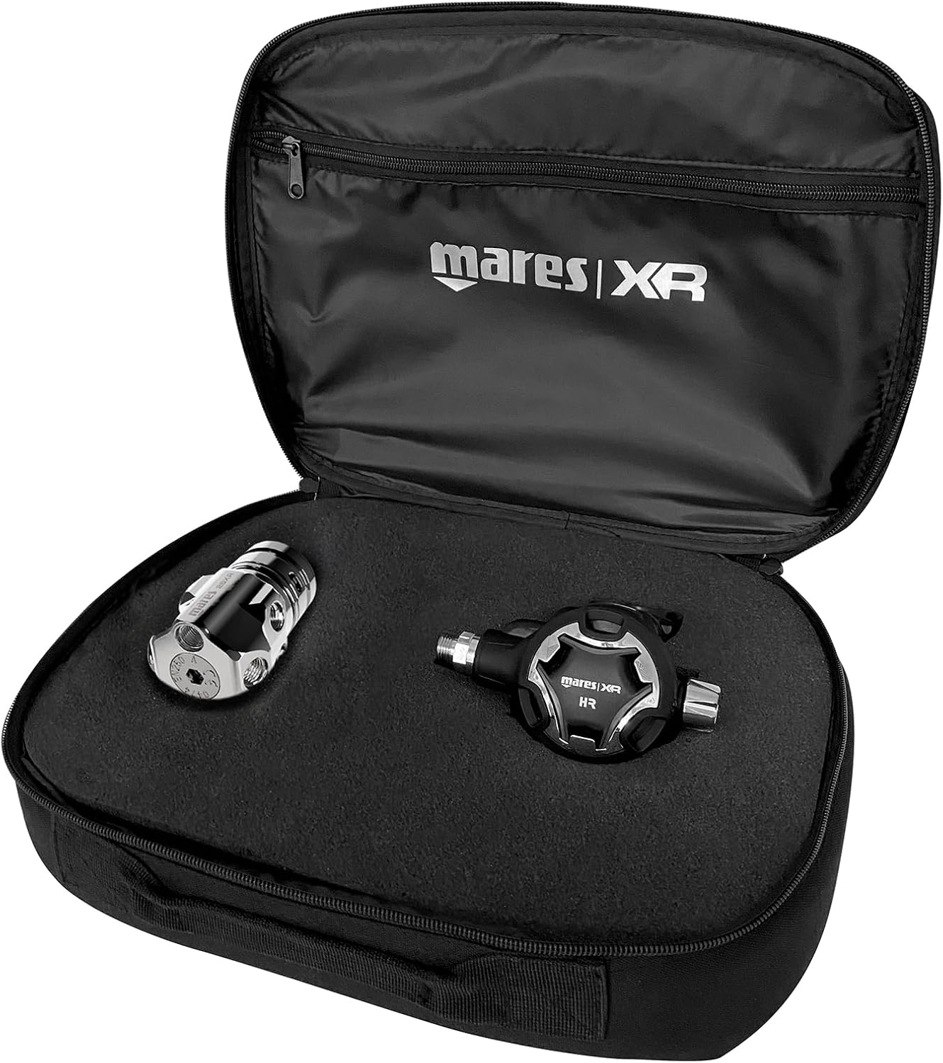 Mares 26XR-HR Technical Diving Regulator Set - 26XR 1st Stage, HR Technopolymer 2nd Stage, 75cm Rubber Hose, G5/8 Connection, 300 BAR (DIN)