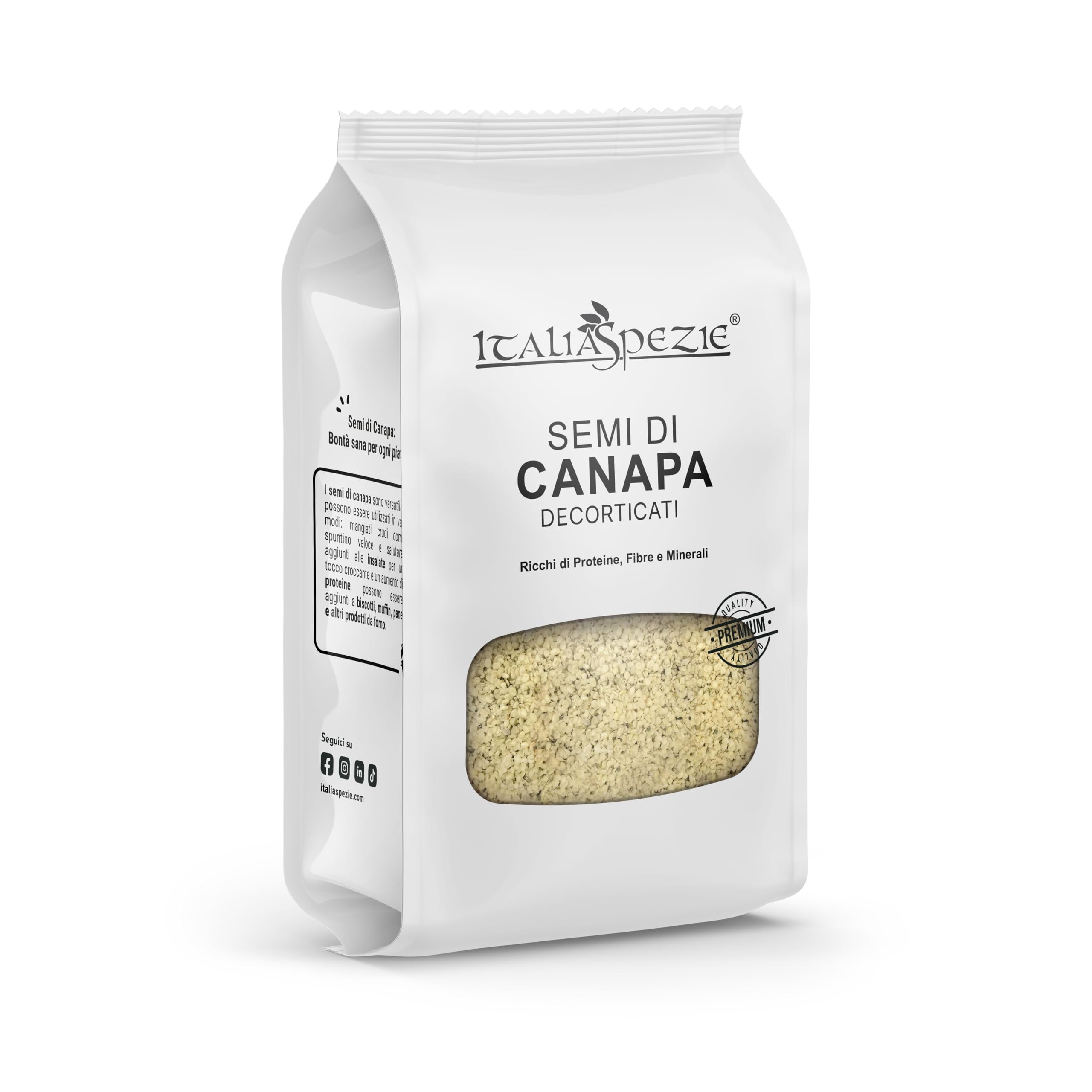 Semi di Canapa - Decorticati - 1 Kg