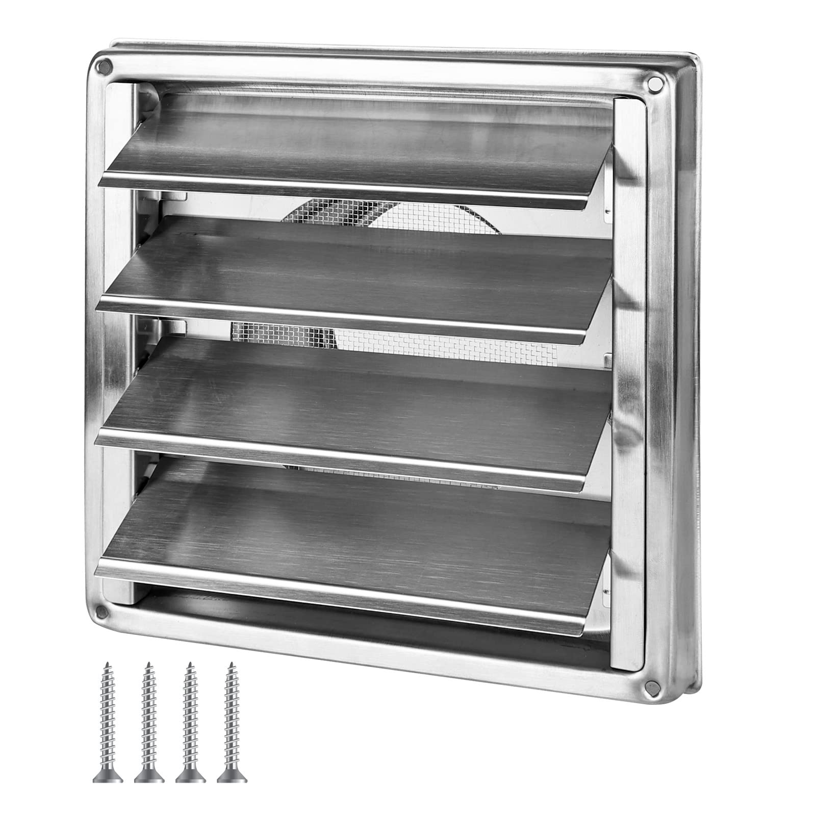 Ventilatierooster | terugslagklep, 125 mm