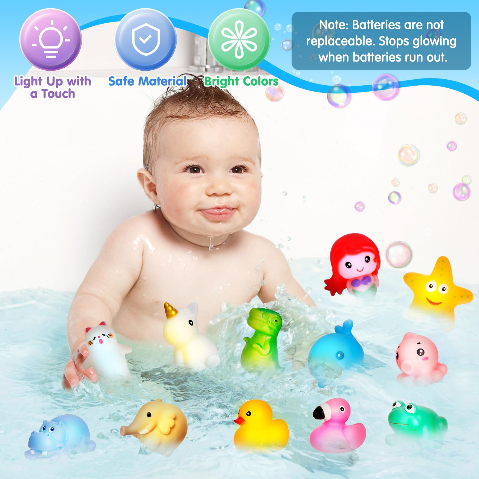 Gontence Jouets De Bain – Jouet De Bain Pour Bébé 1 An – Jouet