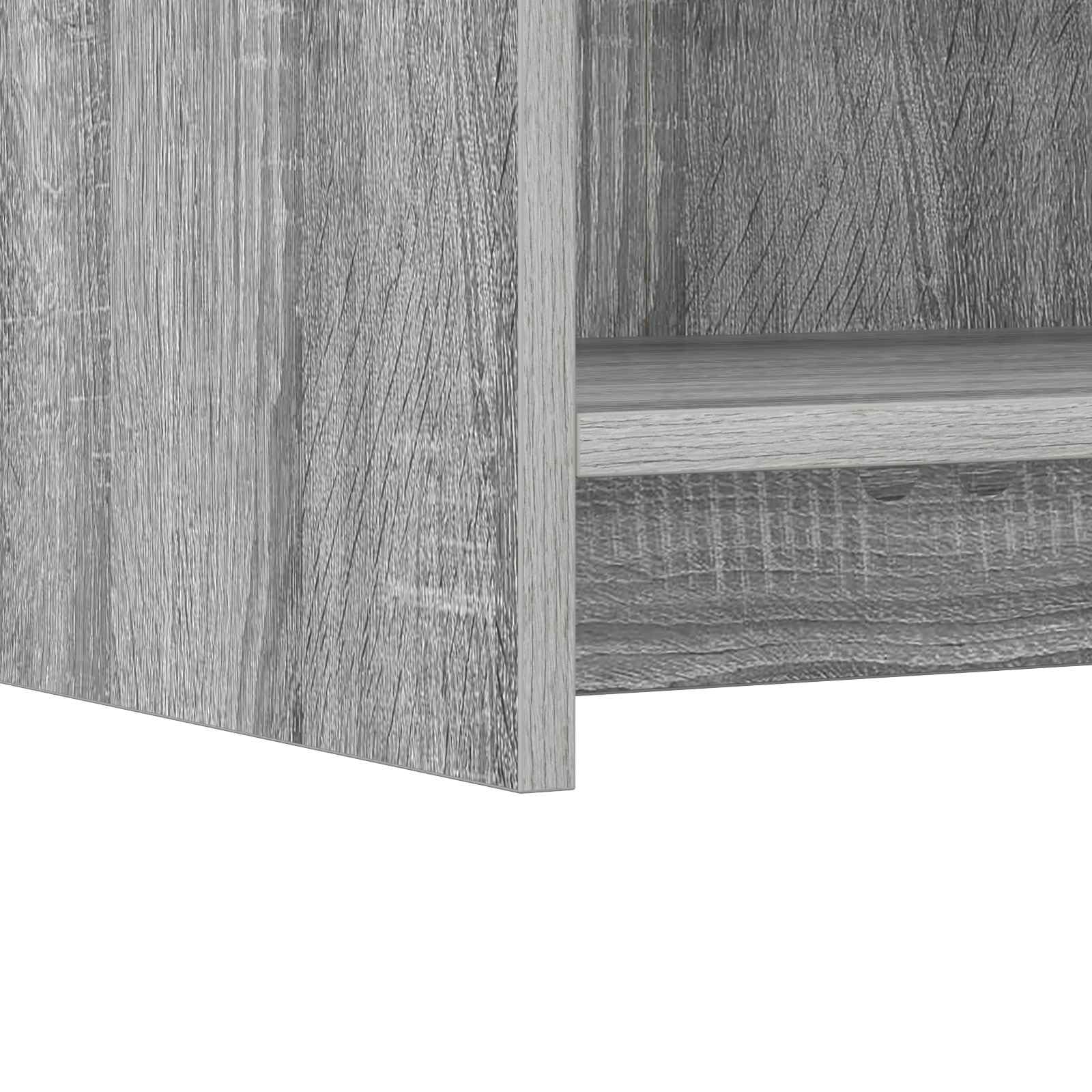 Credenza grigio Sonoma, 75 x 36 x 80 cm, in legno