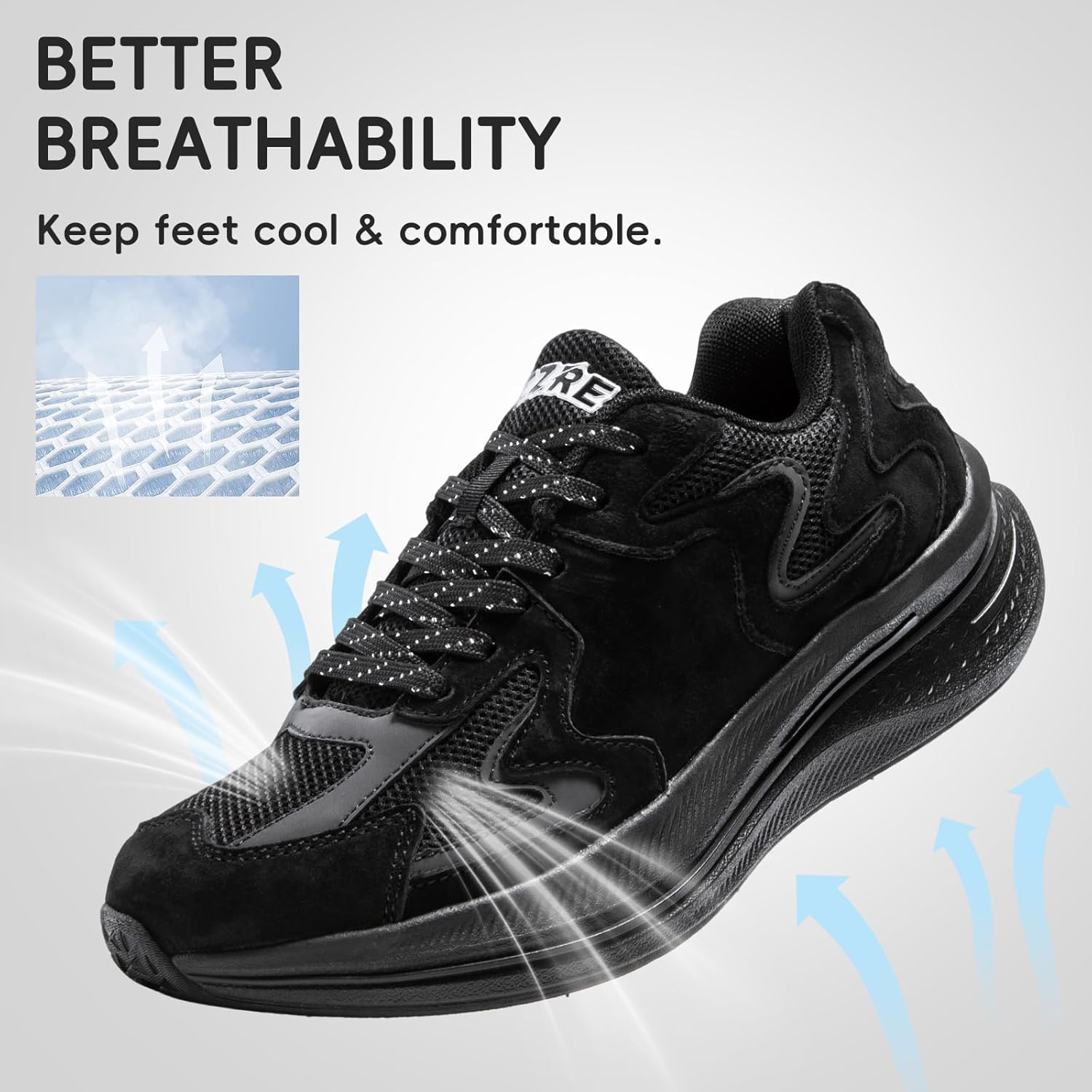 Wide Width Orthopedic Walking Shoes for Women Slip on Trainers Women's Comfortable Casual Ladies Athletic Sneakers - Image 6