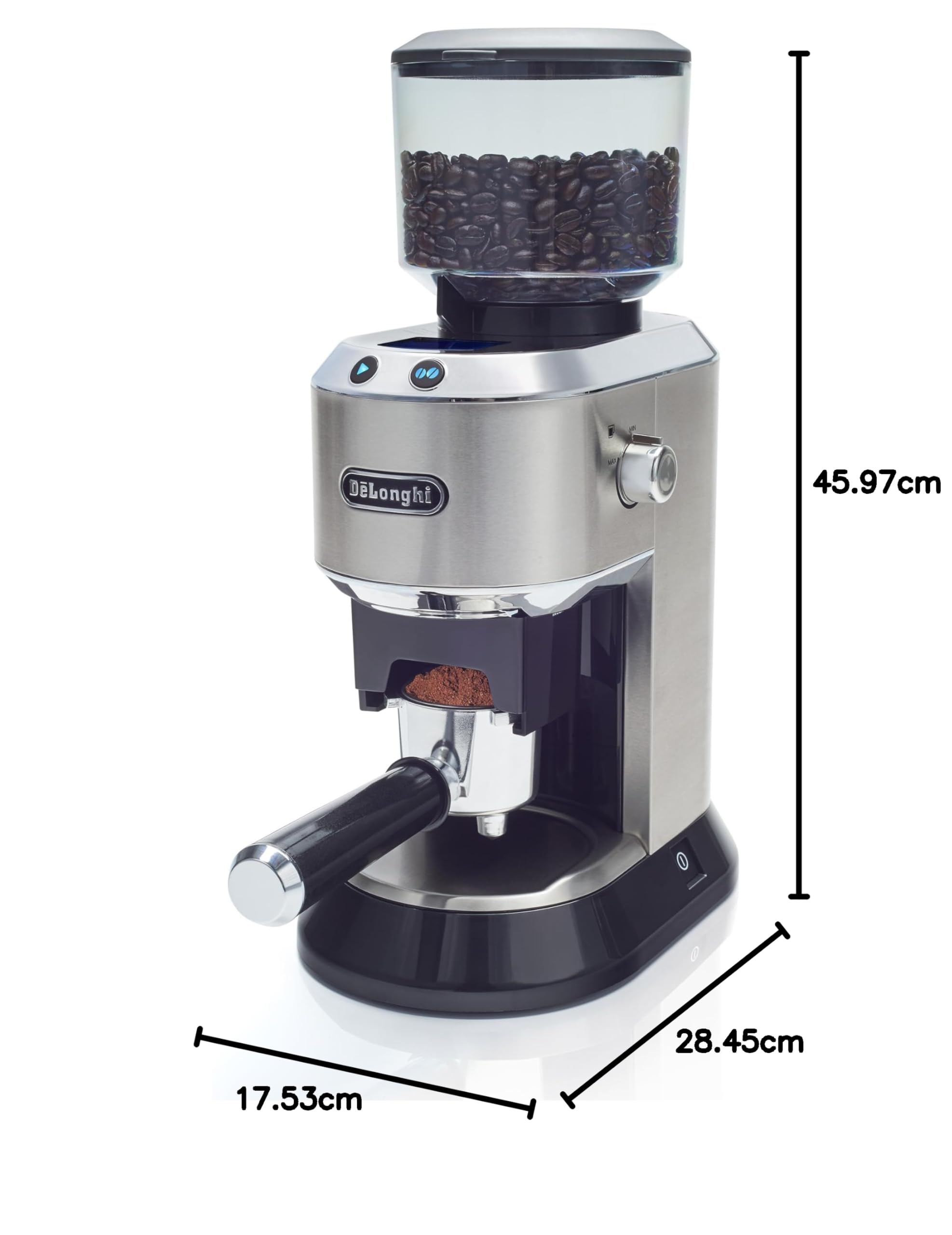 Buy DeLonghi America KG521 Dedica Conical Burr Grinder with Porta
