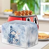Vista 159 de Marbling Butterfly Print 2 Slice Toaster Dust Cover, Kitchen Small Appliance, Anti Dust and Fingerprint Bread Machine Cover