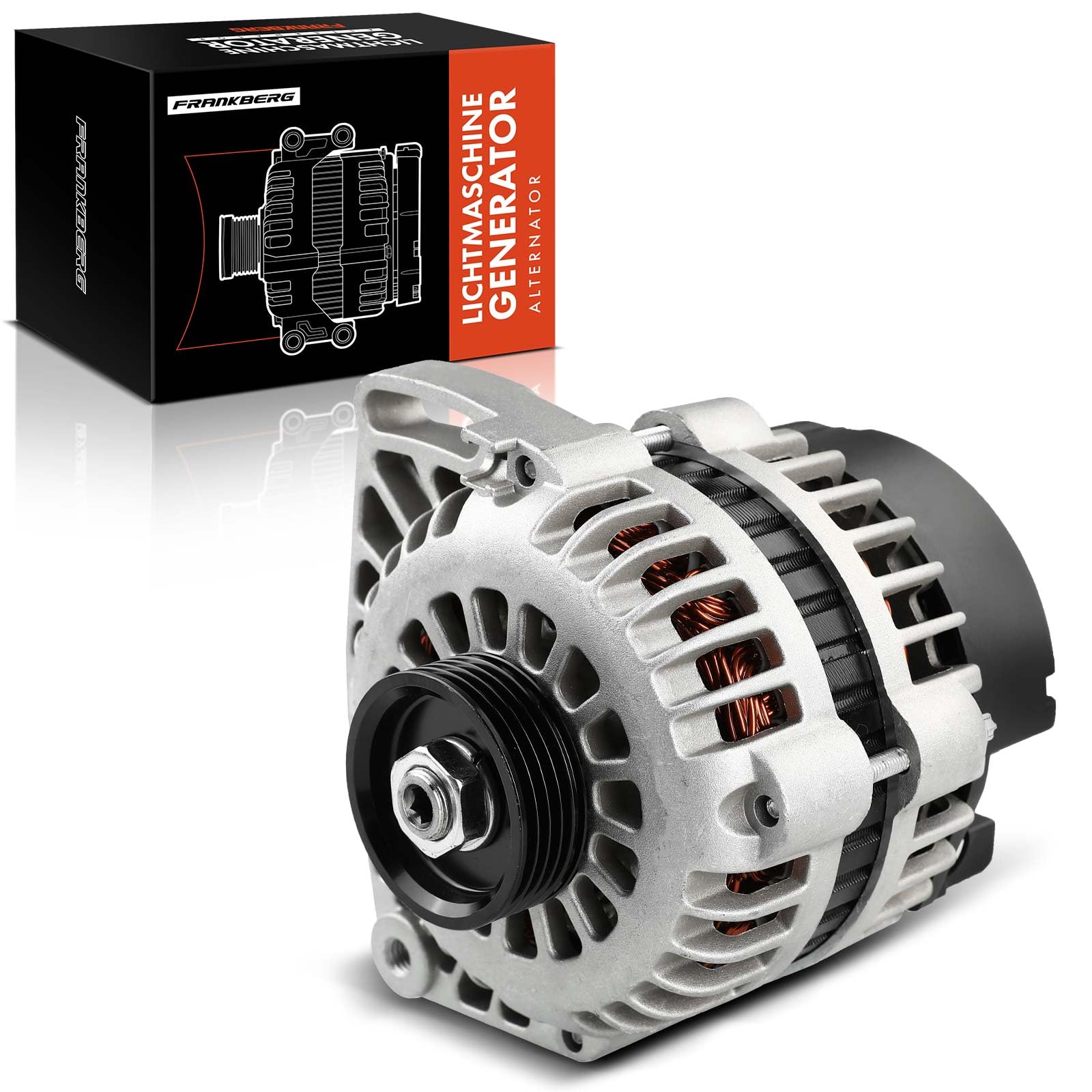 Frankberg Alternateur Compatible avec Twingo I C06 1.2 Kangoo KC0/1 1.2 Kangoo Express FC0/1 1.2 Clio I 5/357 B/C57 1.2 Clio II BB CB 1.2 LPG Remplacer# 8547N,10480214