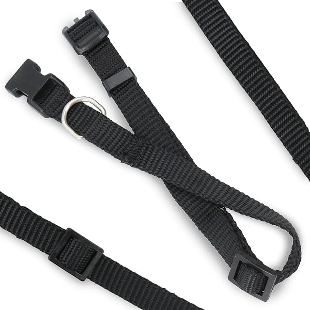 Foto 4 de 8 de Collar para Perro Cuello Perros Mascotas Nylon Ajustable Cómodo Impermeable Fácil Limpiar Hebilla Liberación…
