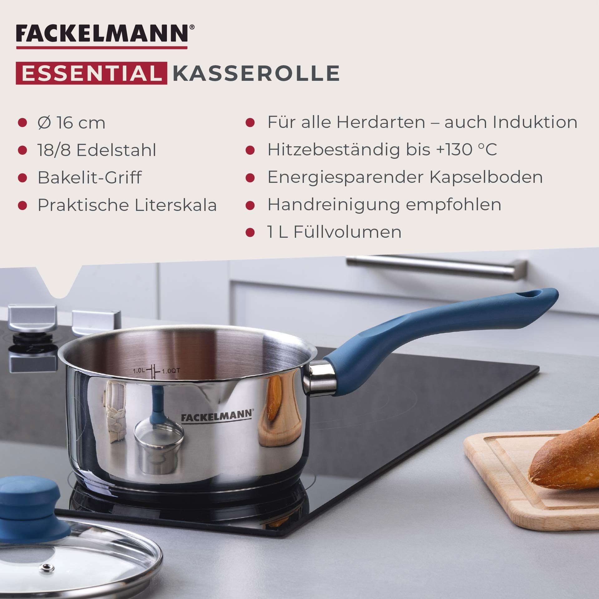 Soeppan Essential Steel RVS 24 Cm - 8.4 Liter - Geschikt Voor Alle Warmtebronnen Cookinglife 2