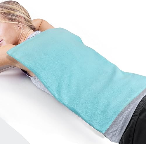 Paquete de hielo grande para espalda, bolsa de hielo para lesiones reutilizable, envoltura de hielo de gel grande para aliviar el dolor de espalda,