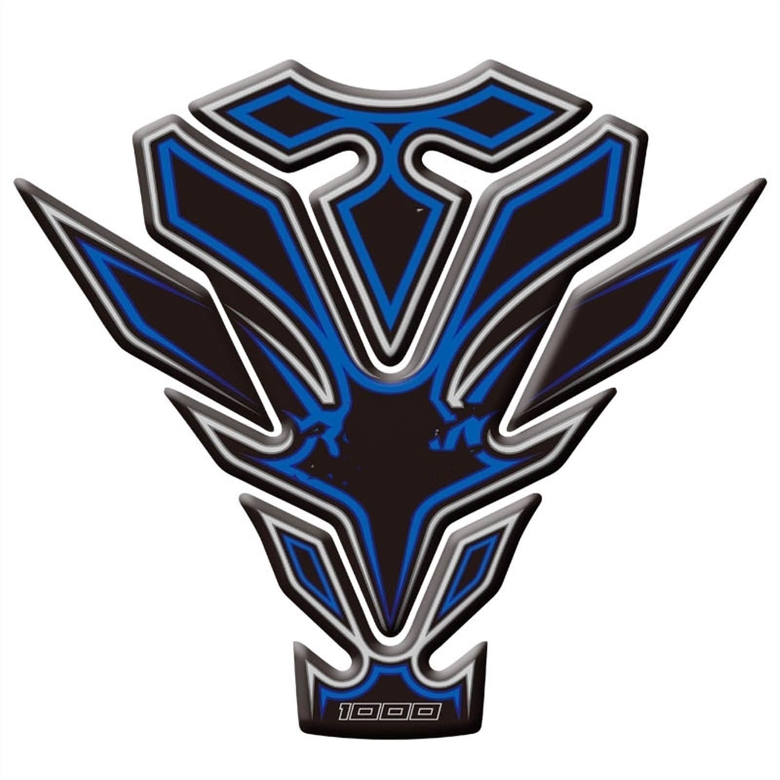 Motorcycle Knee Tank Traction Pads Fuel Grips Stickers Decal for Kawasaki for Z1000 2011-2015 Carbon-Look(Color3)