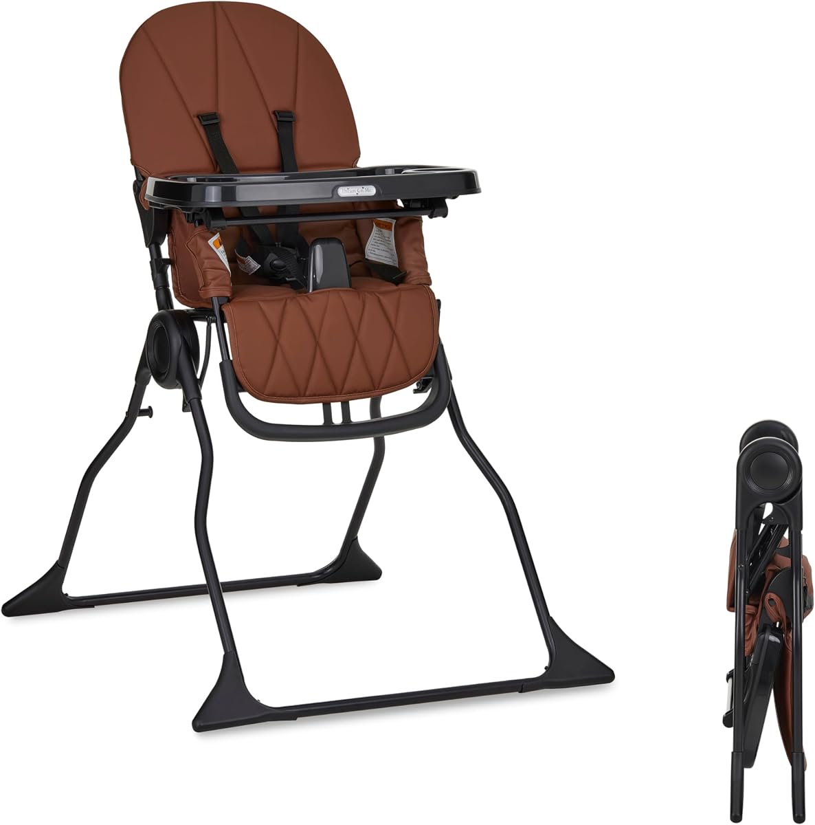 Snack and Stow Highchair | Adjustable Feeding Chair with Removable Tray, Lightweight, Foldable Design, Easy to Clean, Perfect for Toddlers & Infants