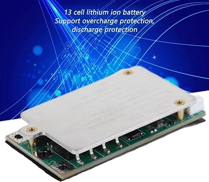 48V 13S Lithium Ion Battery Management System CXW6032 135 15A 30A Continuous Current Aluminum Alloy Housing Fit for E Scooters EVs Inverters Solar Storage