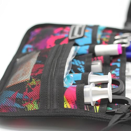 Vista 17 de Bolsa de almacenamiento de enfermera Bolsa de almacenamiento multifuncional para enfermeras, kit médico Bolsa de cintura práctica bolsa de SL46BH